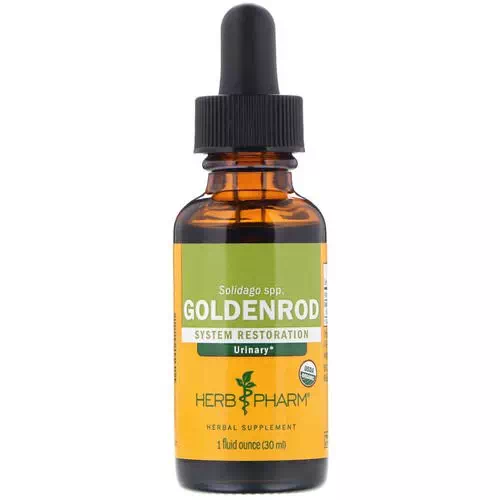 Herb Pharm, Goldenrod, System Restoration, 1 fl oz (30 ml) Review