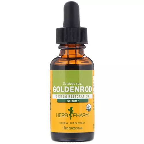 Herb Pharm, Goldenrod, System Restoration, 1 fl oz (30 ml) Review