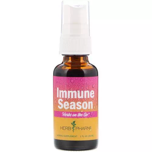 Herb Pharm, Herbs on the Go, Immune Season, 1 fl oz (30 ml) Review