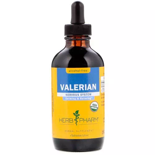 Herb Pharm, Valerian, Alcohol-Free, 4 fl oz (120 ml) Review