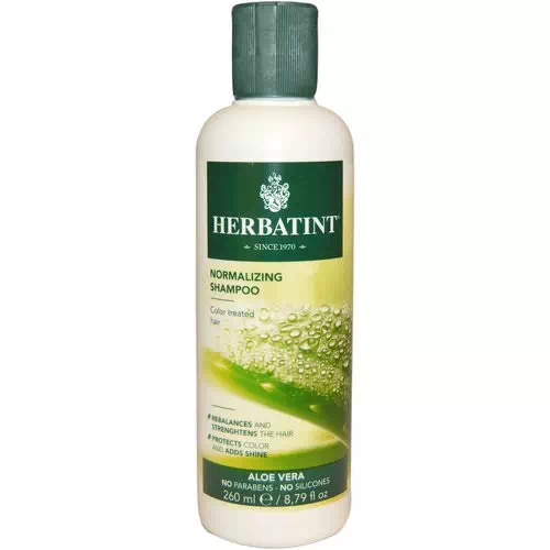 Herbatint, Normalizing Shampoo, Aloe Vera, 8.79 fl oz (260 ml) Review