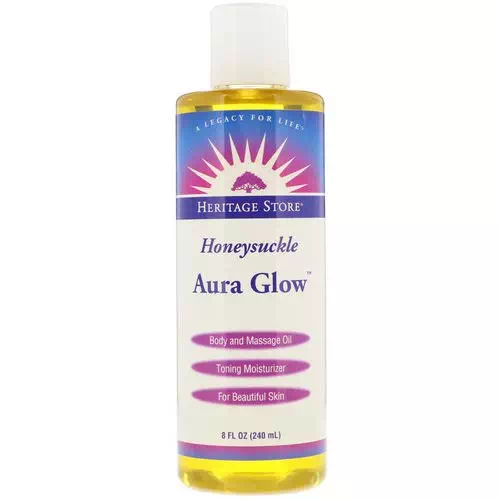 Heritage Store, Aura Glow, Honeysuckle, 8 fl oz (240 ml) Review