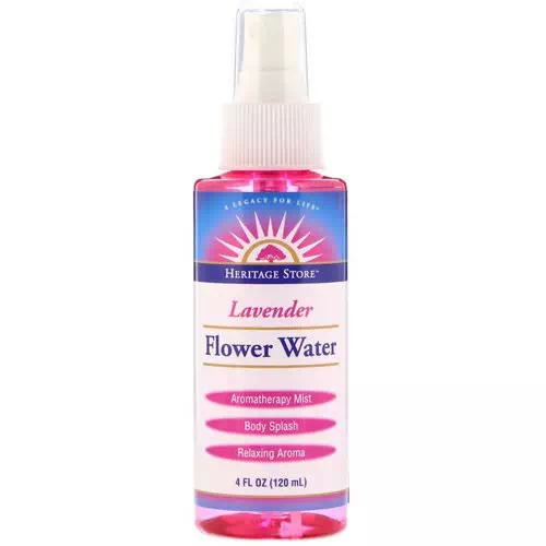 Heritage Store, Flower Water, Lavender, 4 oz (120 ml) Review