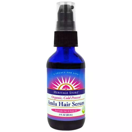 Heritage Store, Organic Cold Pressed, Alma Hair Serum, 2 fl oz (60 ml) Review
