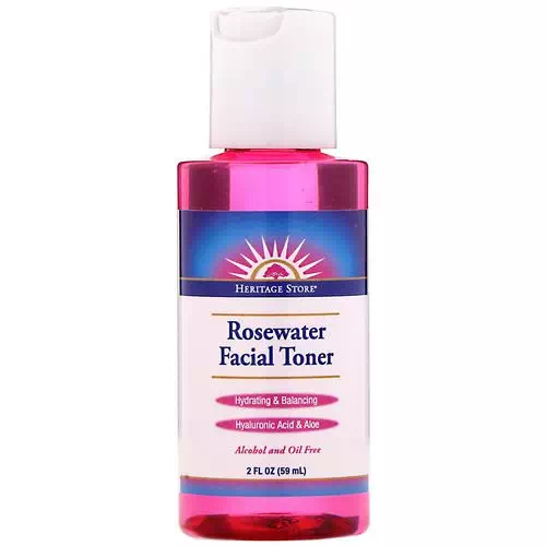 Heritage Store, Rosewater Facial Toner, 2 fl oz (59 ml) Review