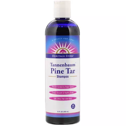 Heritage Store, Tannenbaum Pine Tar Shampoo, 12 fl oz (360 ml) Review