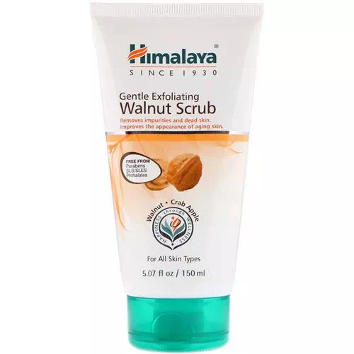 Himalaya, Gentle Exfoliating Walnut Scrub, For All Skin Types, 5.07 fl oz (150 ml) Review