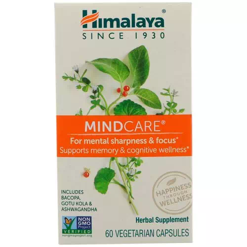 Himalaya, MindCare, 60 Vegetarian Capsules Review