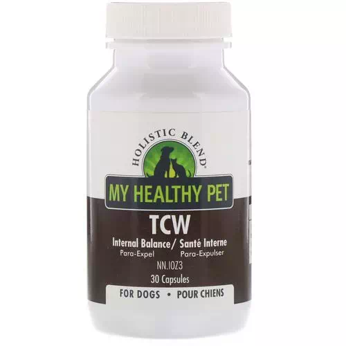 Holistic Blend, My Healthy Pet, TCW, Internal Balance, For Dogs, 30 Capsules Review