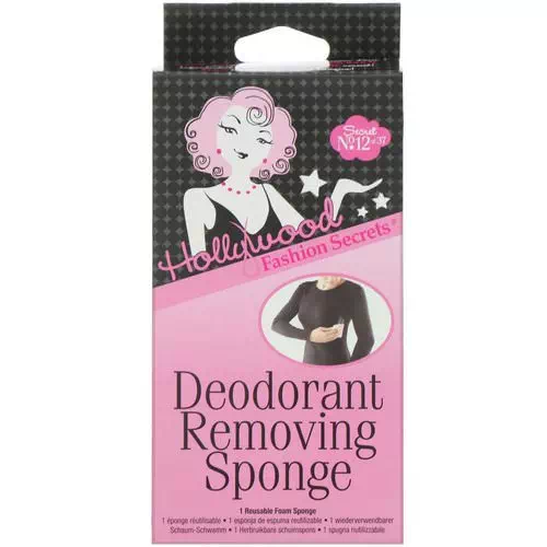 Hollywood Fashion Secrets, Deodorant Removing Sponge, 1 Sponge Review