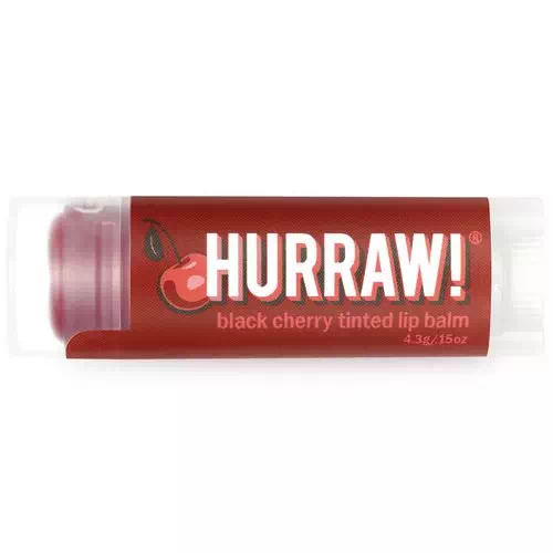 Hurraw! Balm, Tinted Lip Balm, Black Cherry, .15 oz (4.3 g) Review