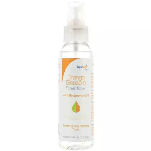 Hyalogic, Orange Blossom Facial Toner, 4 fl oz (118 ml) Review