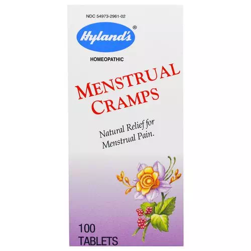 Hyland's, Menstrual Cramps, 100 Tablets Review