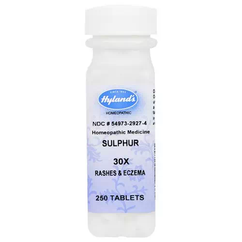 Hyland's, Sulphur 30X, 250 Tablets Review
