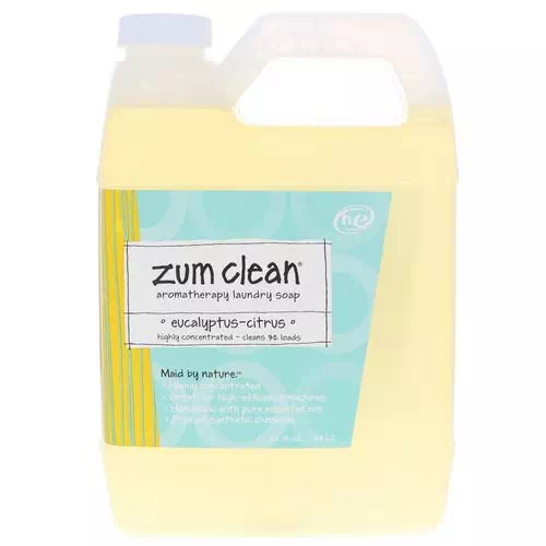 Indigo Wild, Zum Clean, Aromatherapy Laundry Soap, Eucalyptus-Citrus, 32 fl oz (.94 l) Review