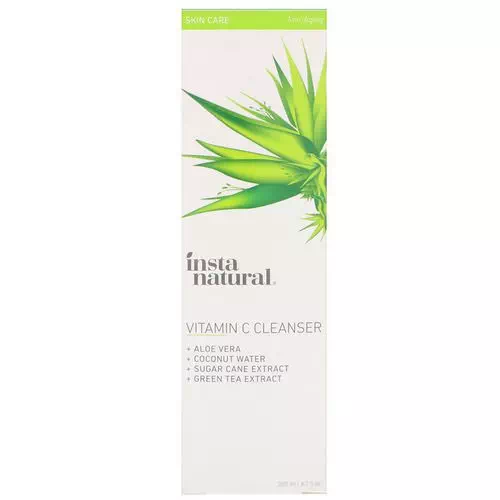 InstaNatural, Vitamin C Cleanser, Anti-Aging, 6.7 fl oz (200 ml) Review