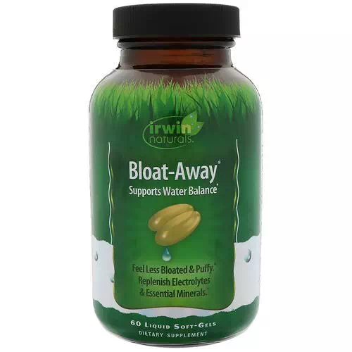 Irwin Naturals, Bloat-Away, 60 Liquid Soft-Gels Review