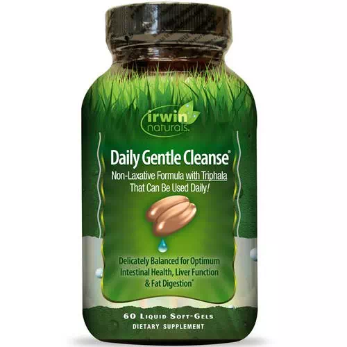 Irwin Naturals, Daily Gentle Cleanse, 60 Liquid Soft-Gels Review