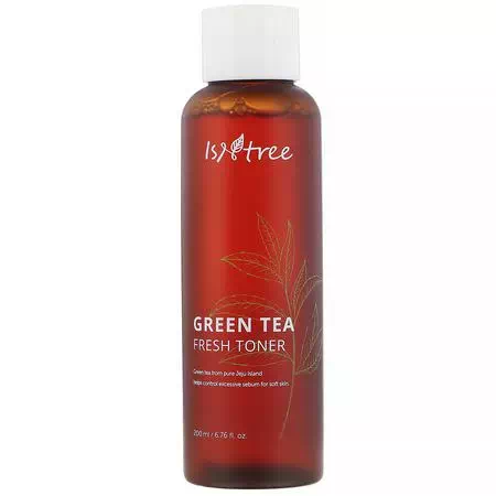 Isntree, K-Beauty Cleanse, Tone, Scrub, Green Tea Skin Care