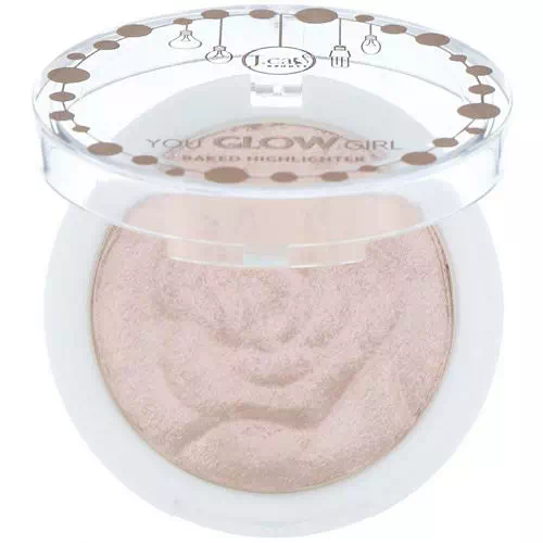 J.Cat Beauty, You Glow Girl, Baked Highlighter, YGG106 Bella Rose, 0.30 oz (8.5 g) Review