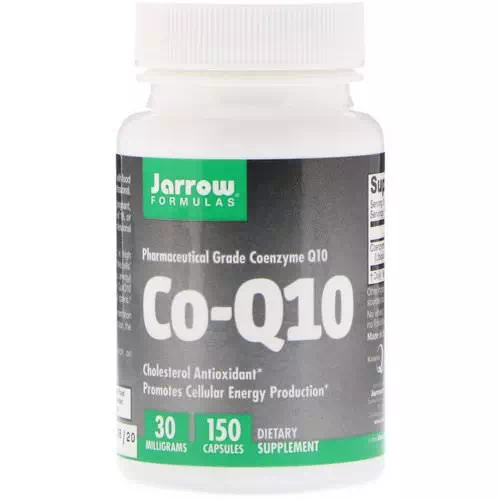 Jarrow Formulas, Co-Q10, 30 mg, 150 Capsules Review