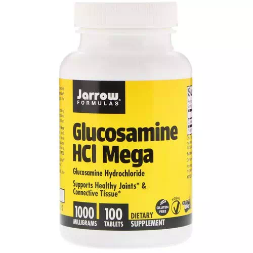 Jarrow Formulas, Glucosamine HCL Mega, 1,000 mg, 100 Tablets Review