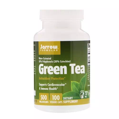 Jarrow Formulas, Green Tea, 500 mg, 100 Veggie Caps Review