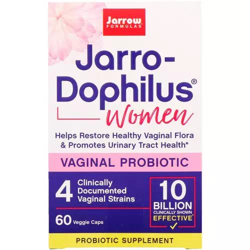 Jarrow Formulas, Jarro-Dophilus, Vaginal Probiotic, Women, 10 Billion, 60 Veggie Caps Review