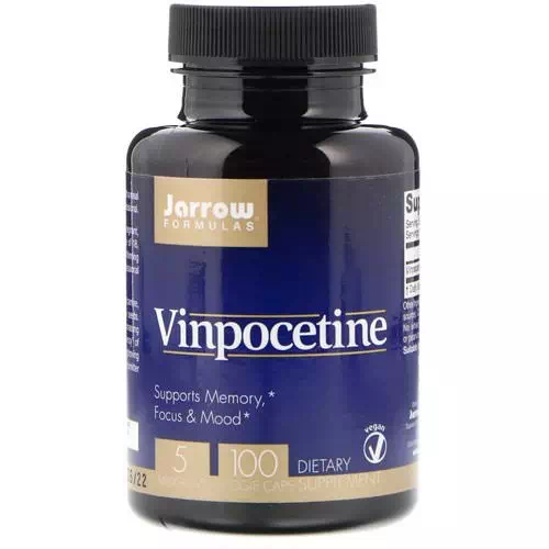 Jarrow Formulas, Vinpocetine, 5 mg, 100 Veggie Caps Review