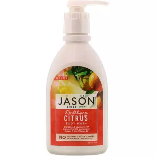 Jason Natural, Body Wash, Revitalizing Citrus, 30 fl oz (887 ml) Review