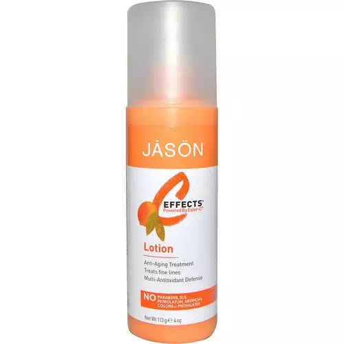 Jason Natural, C-Effects, Lotion, 4 oz (113 g) Review