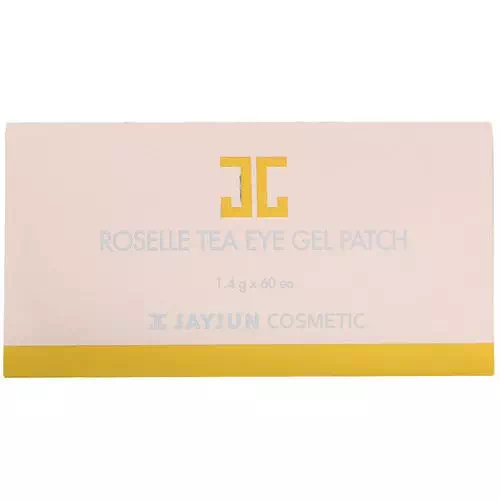 Jayjun Cosmetic, Roselle Tea Eye Gel Patch, 60 Patches, 1.4 g Each Review