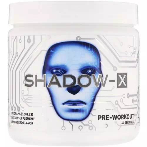 JNX Sports, Shadow-X, Pre-Workout, Lemon Zero, 0.60 lbs (270 g) Review