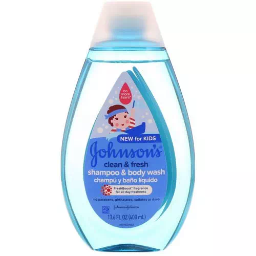 Johnson & Johnson, Kids, Clean & Fresh, Shampoo & Body Wash, 13.6 fl oz (400 ml) Review