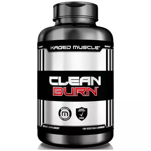 Kaged Muscle, Clean Burn, 180 Veggie Caps Review