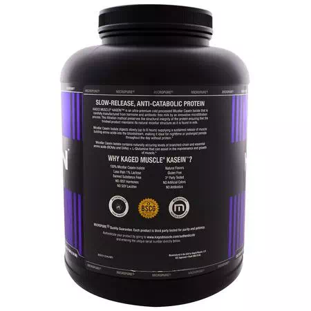Kaged Muscle, Micellar Casein Protein, Condition Specific Formulas