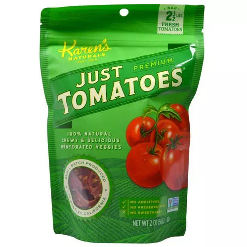 Karen's Naturals, Just Tomatoes, Premium, 2 oz (56 g) Review