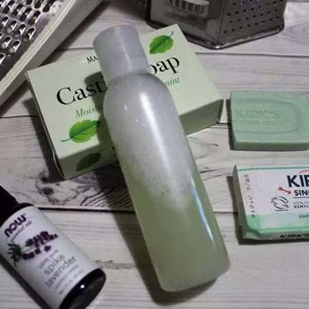 Premium Coconut Oil Gentle Castile Soap, Soothing Aloe Vera