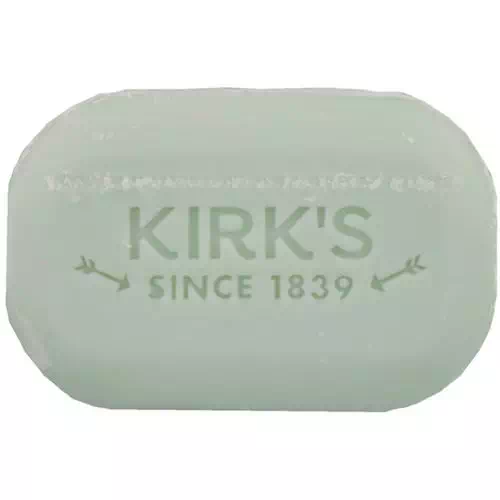 Kirk's, 100% Premium Coconut Oil Gentle Castile Soap, Soothing Aloe Vera, 3 Bars, 4 oz (113 g) Each Review