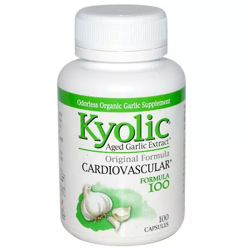 Kyolic, Aged Garlic Extract, Cardiovascular, Formula, 100 Capsules Review