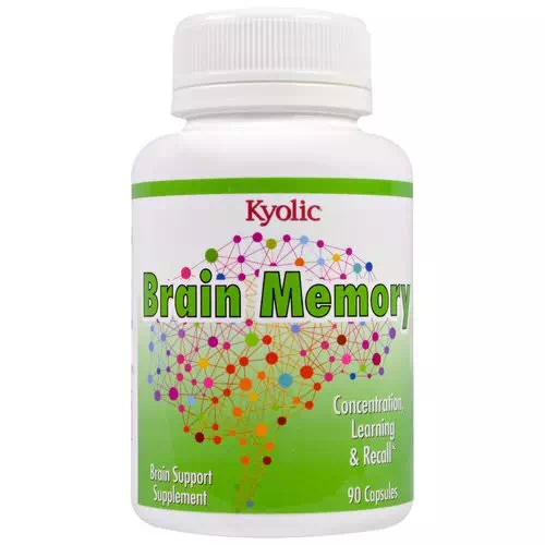 Kyolic, Brain Memory, 90 Capsules Review