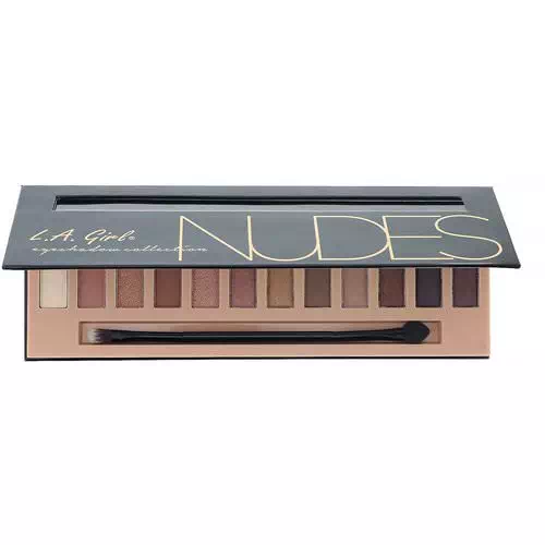 L.A. Girl, Beauty Brick, Nudes Eyeshadow Palette, 0.42 oz (12 g) Review