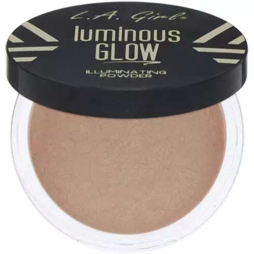 L.A. Girl, Luminous Glow, Illuminating Powder, Sunkissed, 0.18 oz (5 g) Review