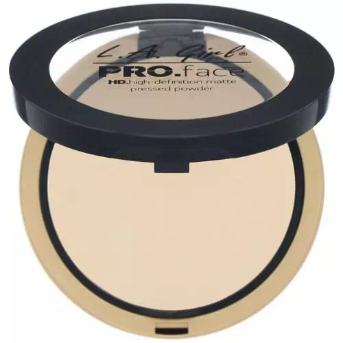L.A. Girl, Pro Face HD Matte Pressed Powder, Classic Ivory, 0.25 oz (7 g) Review