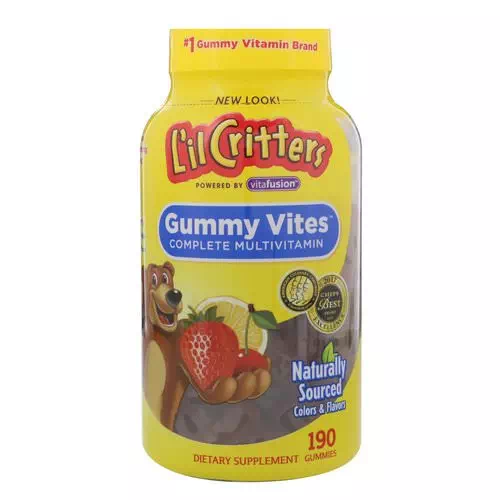 L'il Critters, Gummy Vites Complete Multivitamin, 190 Gummies Review