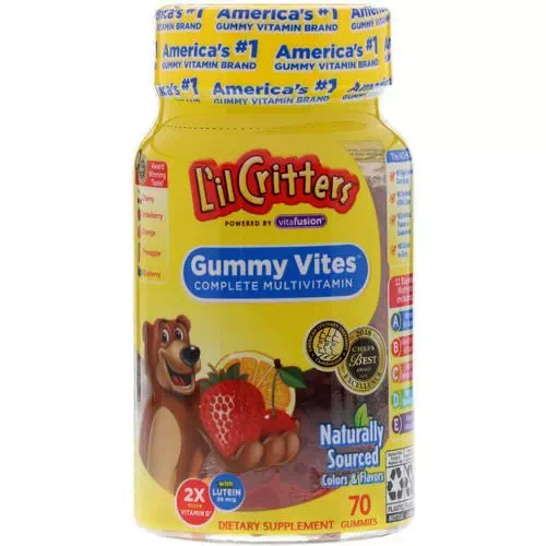 L'il Critters, Gummy Vites Complete Multivitamin, 70 Gummies Review