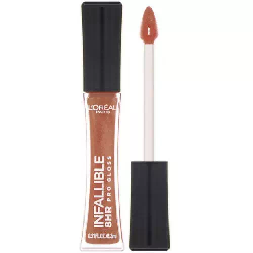 L'Oreal, Infallible 8HR Pro Gloss, 815 Barely Nude, 0.21 fl oz, (6.3 ml) Review
