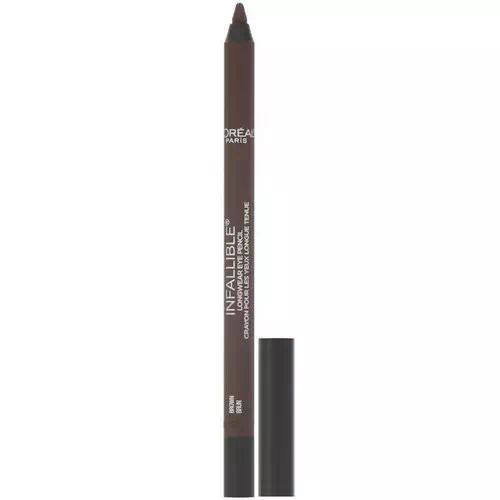 L'Oreal, Infallible Pro-Last Waterproof Pencil Eyeliner, 940 Brown, 0.042 fl oz (1.2 g) Review