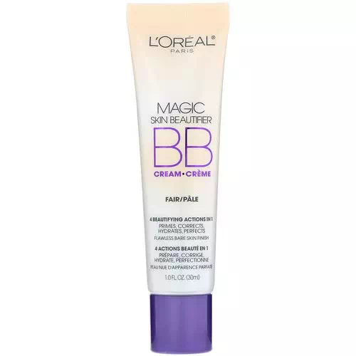 L'Oreal, Magic Skin Beautifier, BB Cream, 810 Fair, 1 fl oz (30 ml) Review