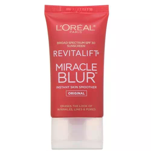 L'Oreal, Revitalift Miracle Blur, Instant Skin Smoother, Original, SPF 30, 1.18 fl oz (35 ml) Review
